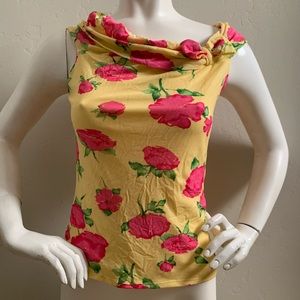 I.n.c vintage floral shirt